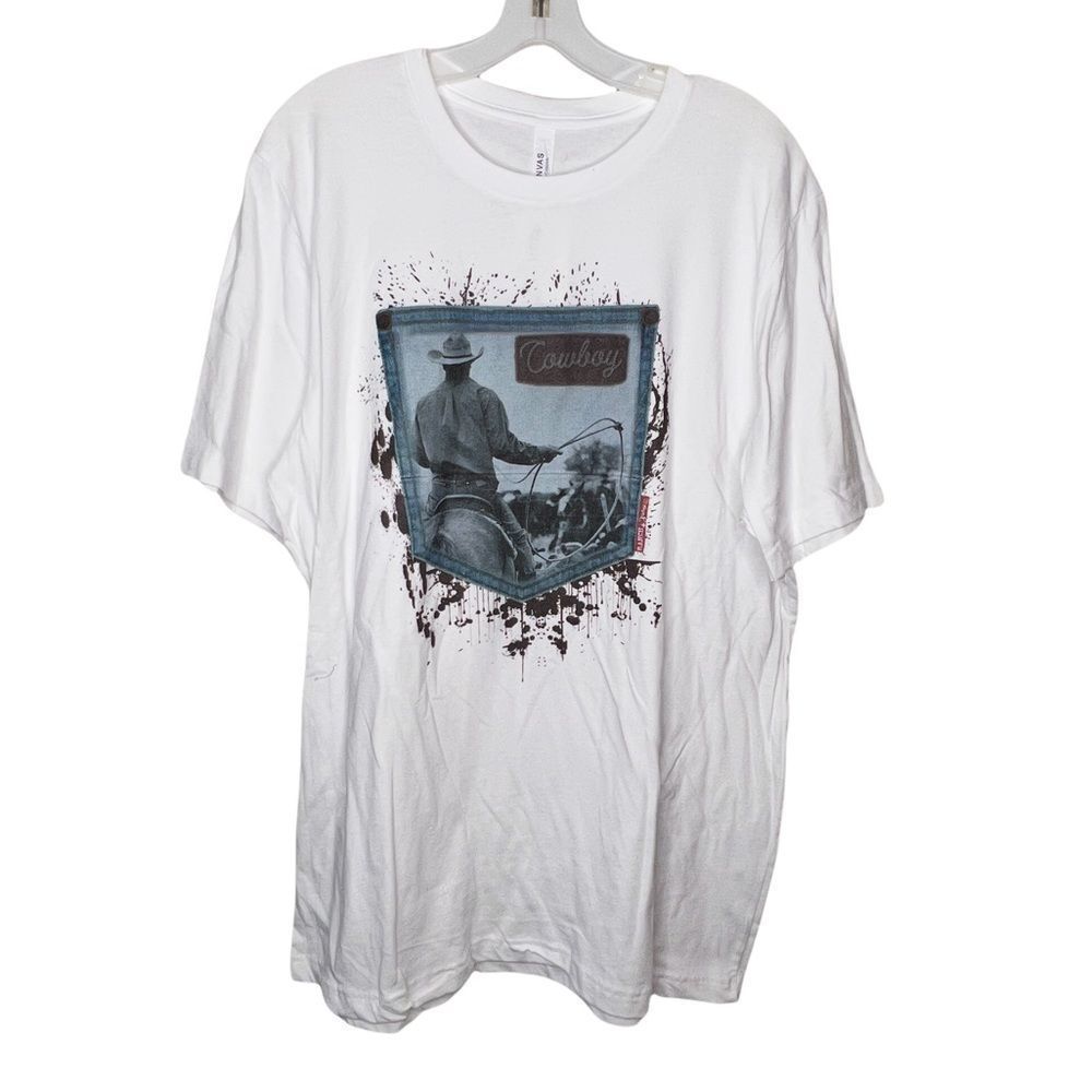 Canvas Cowboy T-Shirt nwt